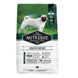 Nutrique Ultra Premium Healthy Weight Dog Perro Light 15kg. 