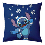 Cojin Almohada Lilo Stitch Navidad Disney 40x40cm