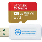 Tarjeta Memoria Micro Extreme Sdxc 128 Gb Y Funciona Con Gal