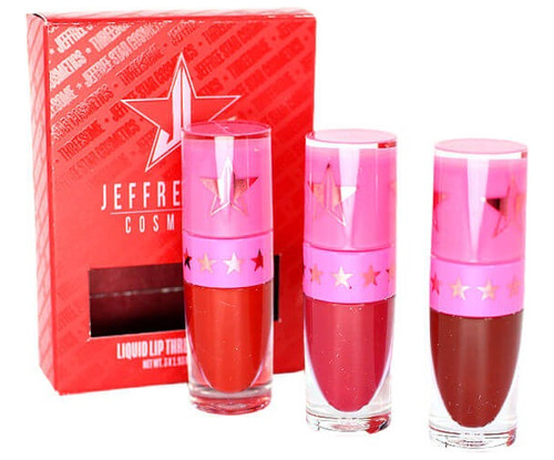 Jeffree Star Set Edicion Especial Mini Velour Lipsticks