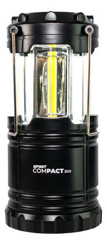 Farol Spinit Compact 300 Lumens Luz Emergencia Camping Color Negro