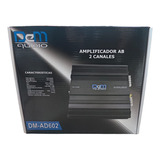 Amplificador  2 Canales Dem Audio 600.2 1200w Envio Gratis 