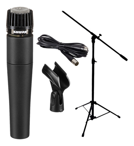 Micrfono Shure Sm57 + Soporte Boom + Cable