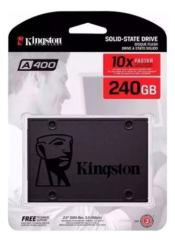 Disco Ssd Kingston 240gb 2,5  A400 Fullsercomputacion