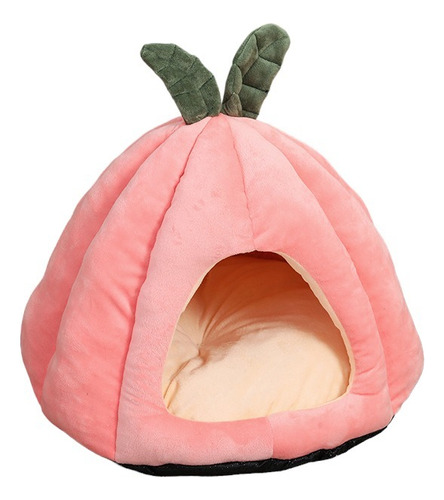 Casa Nido Perros Y Gatos Calabaza Melon Plegable Talla L