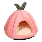 Casa Nido Perros Y Gatos Calabaza Melon Plegable Talla L