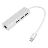 Adaptador Multipuerto Usb Ethernet A 1000 Mbps De Alta Veloc