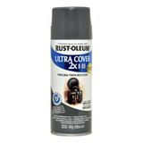 Pintura Aerosol Ultra Cover Colores 430 Ml 340 G  Rust Oleum Color Gris Oscuro Brillante