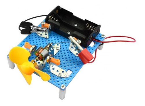 Modelo Motor Electrico Dc Kit Para Armar Ciencia Stem Diy M2