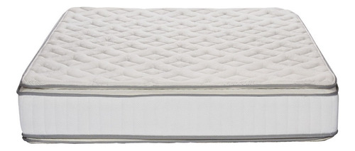 Colchón 2 1/2 Plazas Espuma Alta Densidad Doble Pillow Ancho Color Blanco