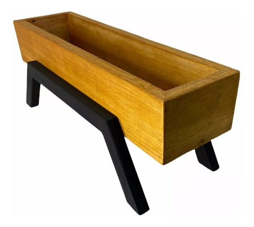 Maceta Macetero De Madera Diseño Minimalista Moderno 80 Cm