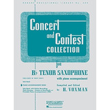 Coleccion De Conciertos Y Concursos Para Bb Tenor Saxofon Ac