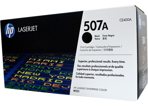 Toner Hp Ce 507a Negro Nuevo Sellado Ce400a