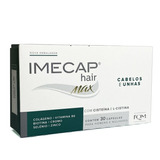 Imecap Hair Max  C/30 Cápsulas - Biotina + Colágeno + Zinco