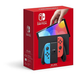 Modelo Oled De Nintendo Switch Con Joy-con Rojo/azul