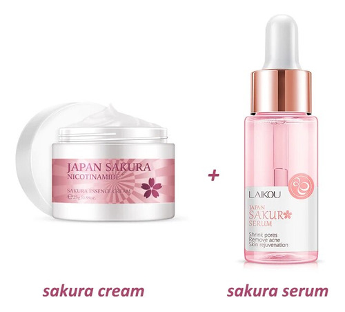 Care Evening Skin Hidratante Para Piel Facial Sakura Set Ton