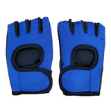 Guantes Neoprene Medio Dedo Ciclismo Gym Gimnasio Pesas