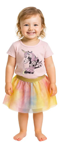 Conjunto Tutu Disney Minnie Mouse Unicornio