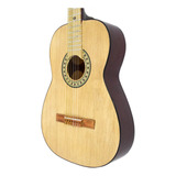 Guitarra Acústica Clásica Cuerdas De Nylon Cl1-vino-ave Color Natural Orientación De La Mano Derecha