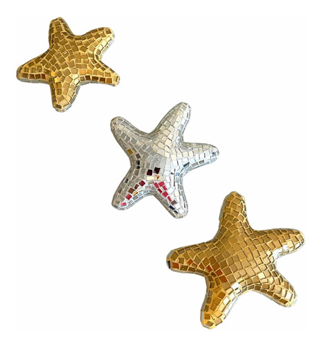 Set Estrellas De Mar Pared 3 Piezas