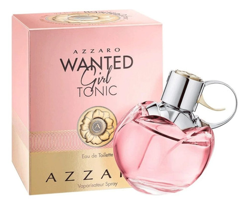 Perfume Original Azzaro Wanted Tonic Girl Edt 80ml Mujer