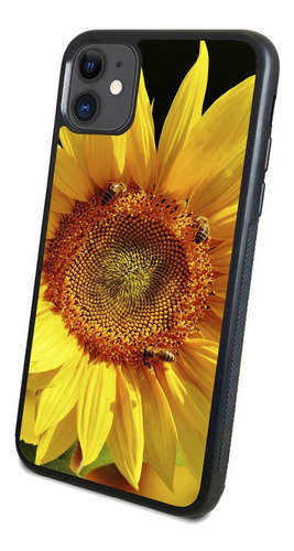 Funda Celulares Flores Girasol Todos Los Modelos