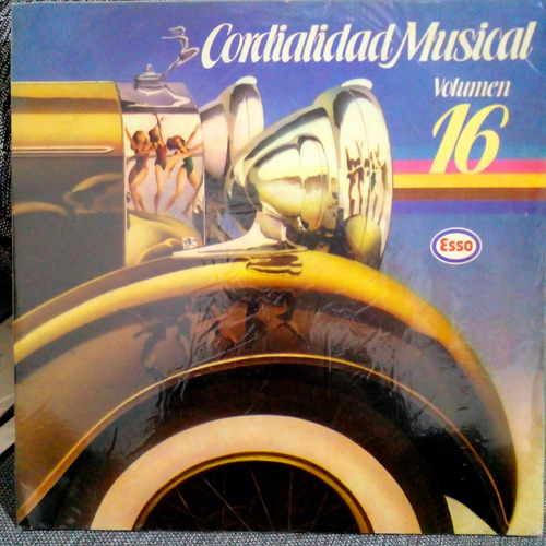 Cordialidad Musical Vol 16 Disco De Vinilo Compilado Fiesta