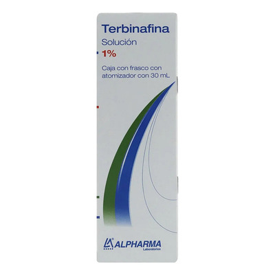Terbinafina (alpharma) Sol. Tópica 1% Fco. Atomizador 30 Ml. | MercadoLibre