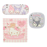 Rondlaho Funda Rigida Kawaii Para Lentes Con Pano De Limpiez