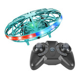 Ufo Drone Flying Toy Controle À Mão Crianças Gamepad Azul [s