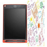 Lousa Digital 10.5  Lcd Tablet Infantil P/escrever E Desenho Cor Laranja-escuro