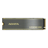 Adata Legend 850 M2 Nvme Pci-e 4.0 Aleg-850-512gcs Ssd De 512 Gb, Color Negro