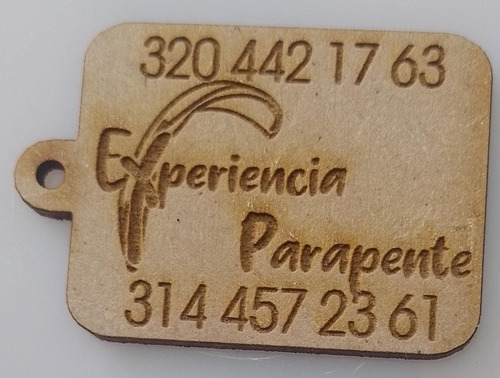 Llaveros En Mdf Personalizados 