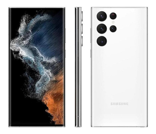 Samsung Galaxy S22 Ultra 5g 256gb Branco Excelente - Usado