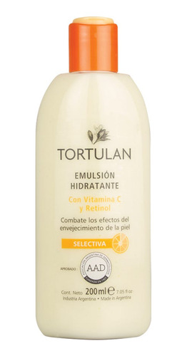 Emulsión Tortulan Hidratante Con Retinol X200ml Tortulan