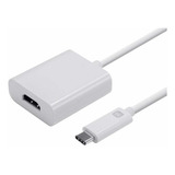 Monoprice Usb-c A Hdmi Adaptador - White Supports Up A 10gbp