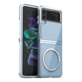 Qoosan Funda Magnética Fuerte Para Galaxy Z Flip 3 Funda Con