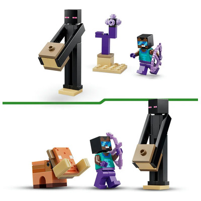 Lego® Minecraft El Viaje Por El Nether Y Portal Al End 21584 | Envío gratis
