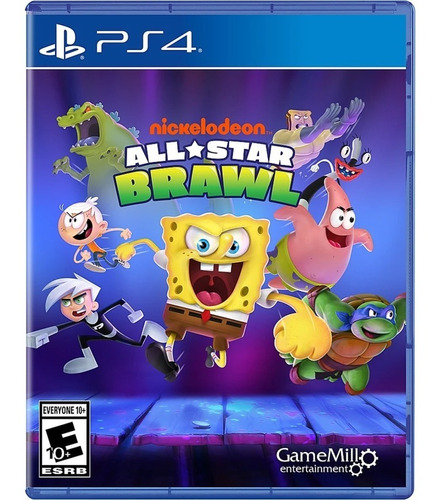 Ps4 - Nickelodeon All Star Brawl - Juego Físico Original N