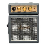 Mini Amplificador Marshall De Guitarra Electrica Ms-2 Gris