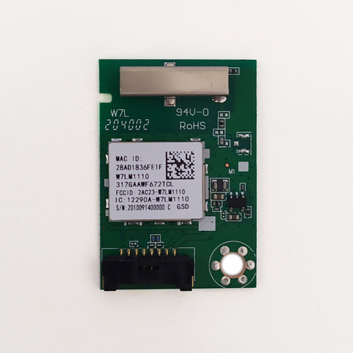 Placa Wifi Tv Philips 43/32pfd6825/77 W7lm1110