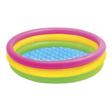 Piscina Inflable Redonda De 114cm X 25cm 131l Litros