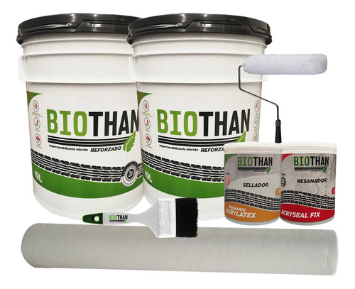 Biothan Kit Impermeabilizante. Gratis, Brocha Y Rodillo!!!