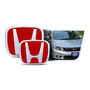 Emblema Delantero Rojo Honda Civic Fit Accord City Hrv Crv honda Civic