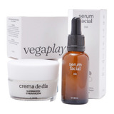 Kit Serum + Crema Glow De Vegaplay 