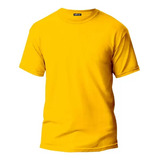 Camiseta Todas As Cores Para Trabalho 100% De Algodão 