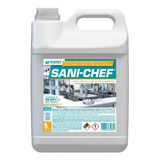 Desinfectante Sanichef Superficies Frutas/verd Aprobanmat 5l