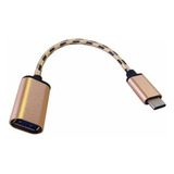 Otg Usbc Tipo C Type C 3.1 Usb Compatível Com Apple Samsung 