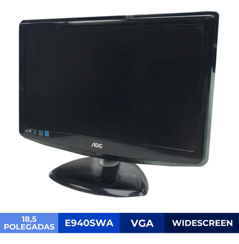 Monitor Aoc 18,5 Polegadas Widescreen E940swa