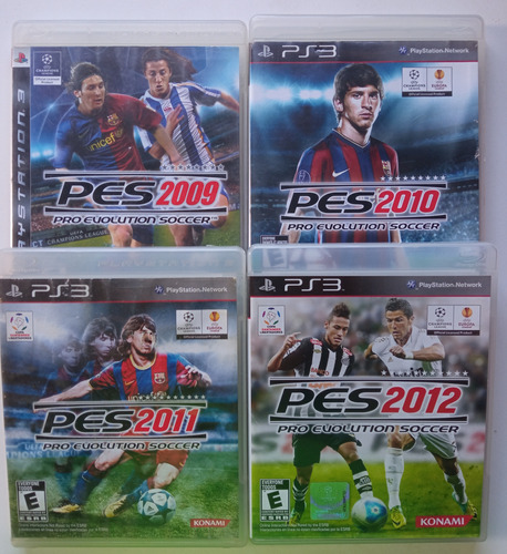 Lote Jogos Pes Ps3 Originais Seminovos 